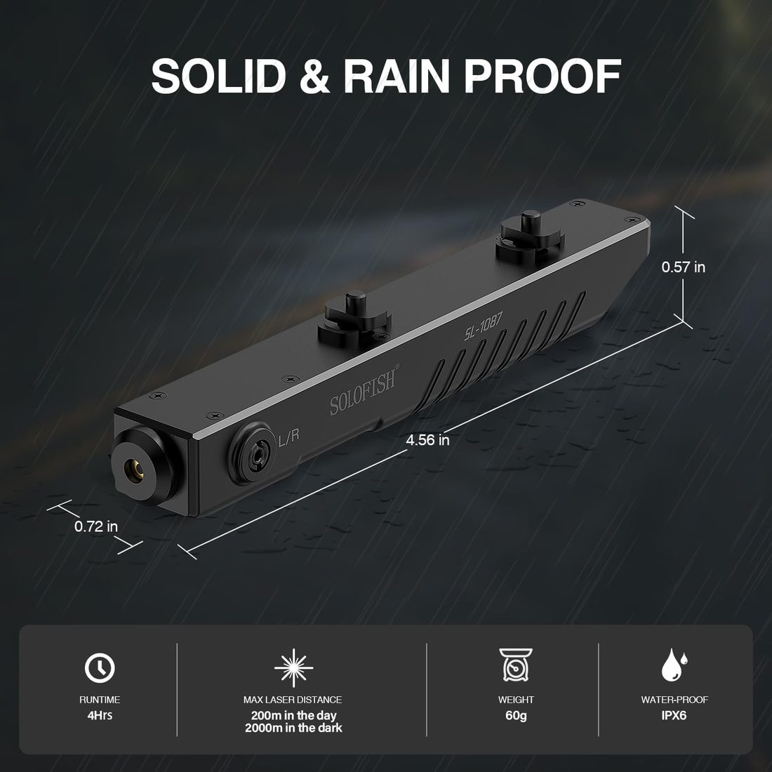 SOLOFISH M-LOK Low-Profile Rifle Laser Sight photo 4