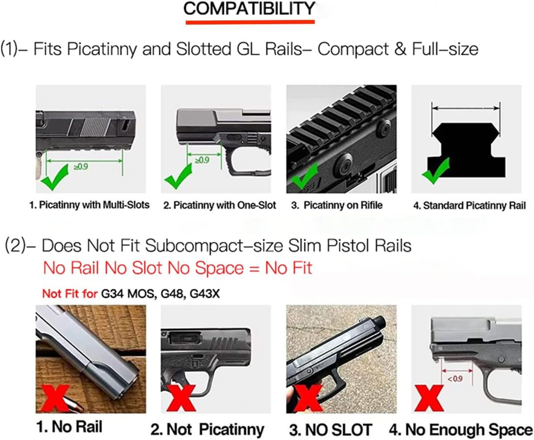 SOLOFISH Low-Profile Pistol Laser Sight for Railed Handguns photo 4