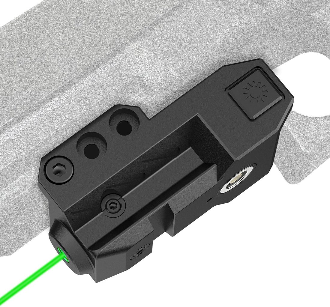 SOLOFISH Low-Profile Pistol Laser Sight for Railed Handguns
